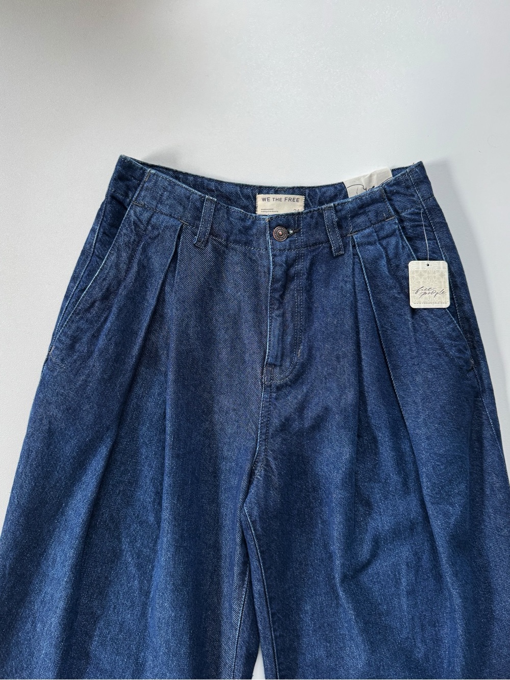 Free People We the Free CRVY New Spin Trouser Jeans | 24 NWT - Picture 6 of 12